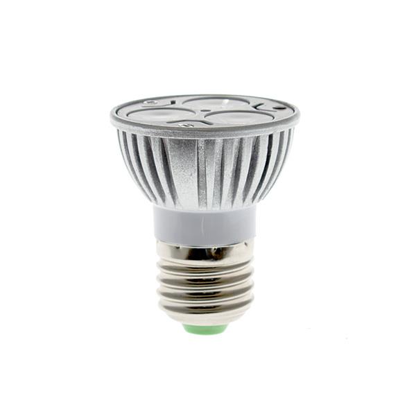 3W E27 Spot 3x1 Watt Budget Line, dimmbar