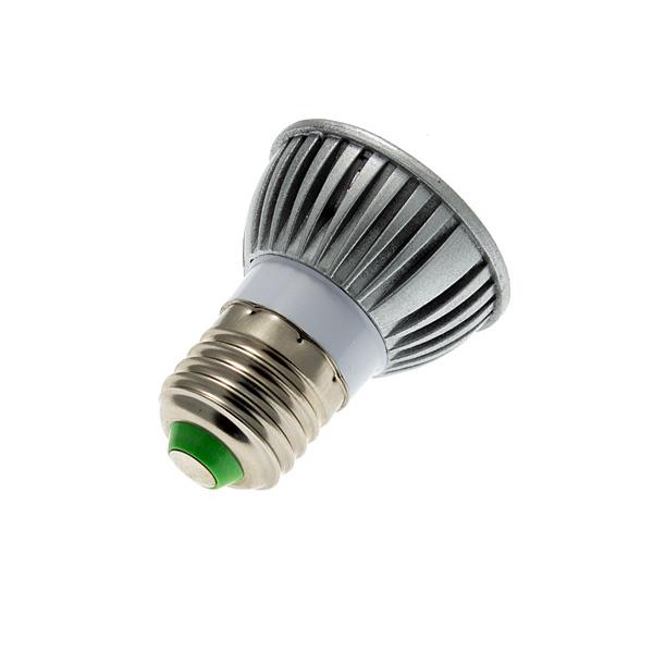 3W E27 Spot 3x1 Watt Budget Line, dimmbar – Bild 2