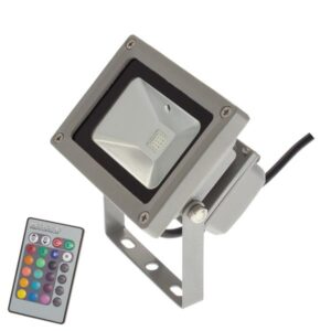 10W Standard LED Scheinwerfer farbig RGB