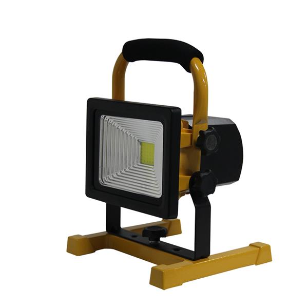 20W Akku LED Scheinwerfer naturweiss, dimmbar in 3 Stufen
