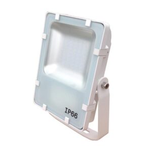 Professioneller 24W LED Scheinwerfer naturweiss 4000K / IP66 mit weissem Gehäuse