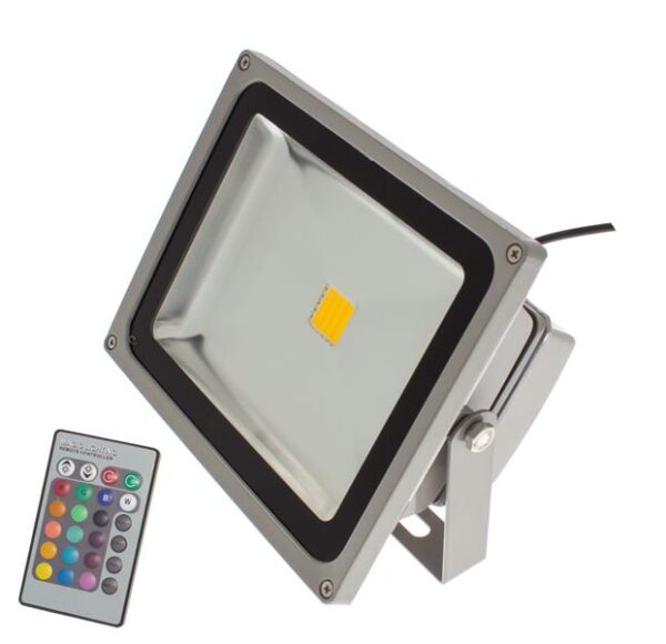 30W Standard LED Scheinwerfer farbig RGB