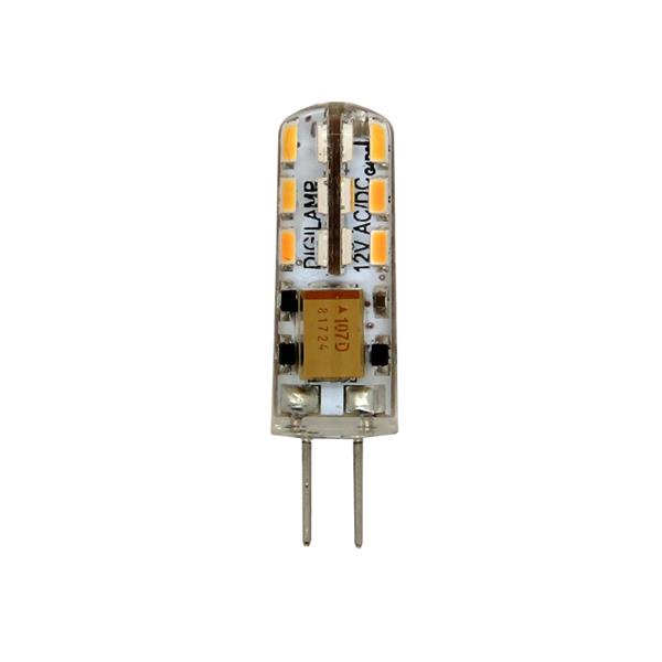 G4 Mini-LED Lampe mit Stecksockel in Silkon-Gehäuse
