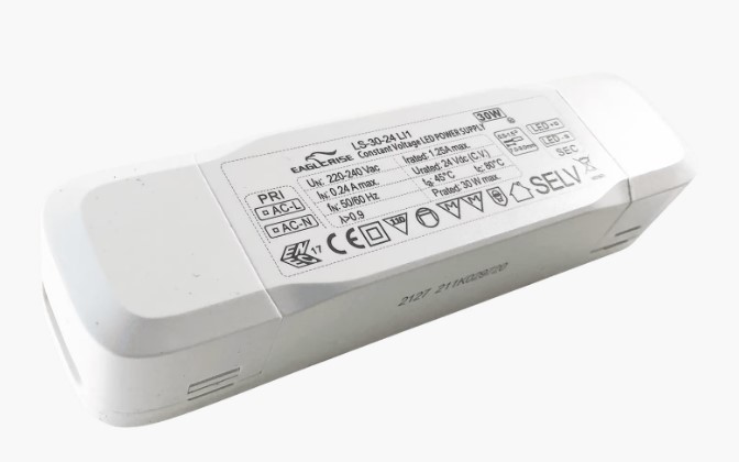 Installations-Netzteil 24 Volt 30 Watt, nicht dimmbar (LS-30-24 LI1)