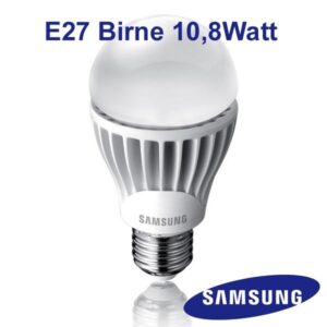 10.8 W E27 LED Kugellampe