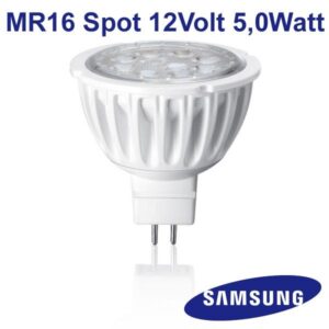 5W MR16 LED Spot als Ersatz für 35Watt Halogen