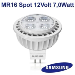 7W MR16 LED Spot als Ersatz für 50 Watt Halogen